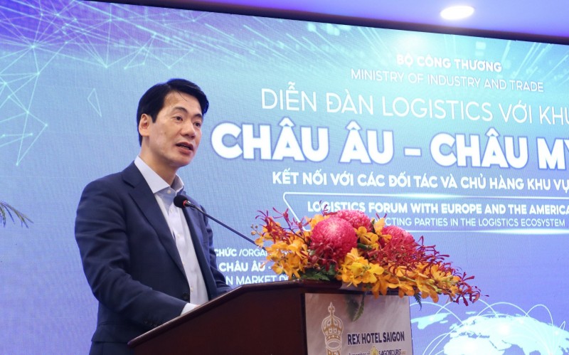 Diễn đàn Logistics với khu vực châu Âu - châu Mỹ 2023: Nâng cao năng lực cạnh tranh cho doanh nghiệp Diễn đàn Logistics với khu vực châu Âu - châu Mỹ 2023: Nâng cao năng lực cạnh tranh cho doanh nghiệp